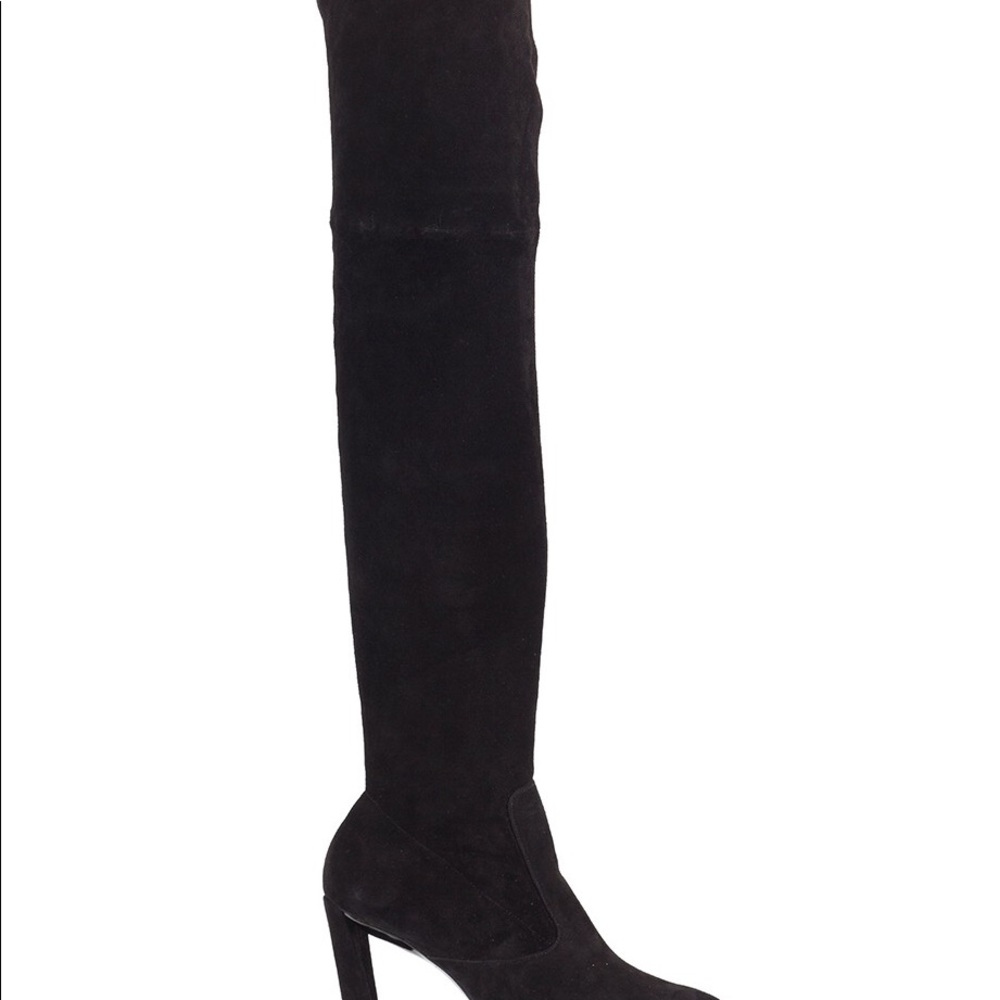 Robert Clergerie (black suede stretch) - Picture 5 of 8